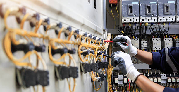 Professional Electrician technician working in Greensboro, NC